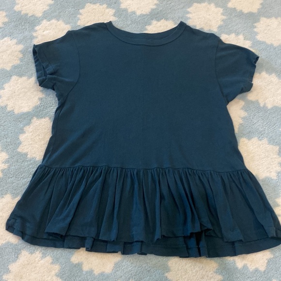 THE GREAT Ruffle Tee - Picture 2 of 5